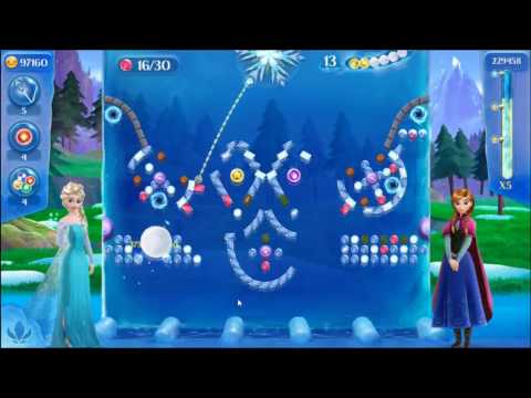 Frozen Free Fall: Icy Shot Level 190 - NO BOOSTERS ☃☃☃