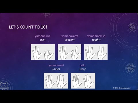Let's Talk Taíno 32 - Taíno Numbers 6-10 🔢
