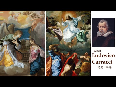 Artist Ludovico Carracci (1555 - 1619) |  Italian Early Baroque Painter | WAA