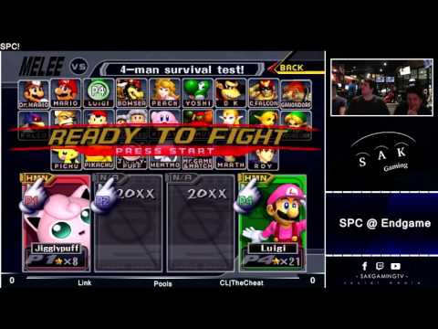 SPC2 Pools - Link (Jigglypuff) vs CL|TheCheat (Luigi)