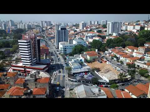 Bairro Tucuruvi Zona Norte São Paulo, até o Sesc Santana. Drone Cfly Arno