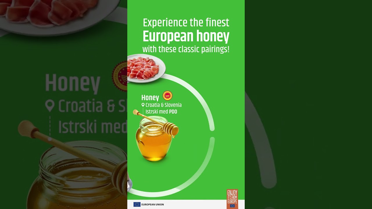 Top-up your meals with Istrski Med PDO Honey for an irresistible EU flavour