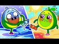 Avocado Baby Take A Bath Hot Vs Cold Best Cartoons By Pit Penny Stories