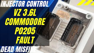 P0205 - VZ Commodore 3.6L Injector Control Circuit Malfunction