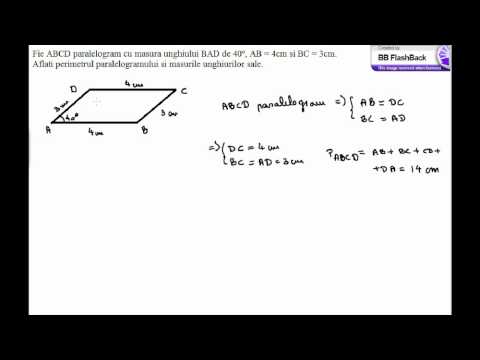 Parallelogram - solved problems