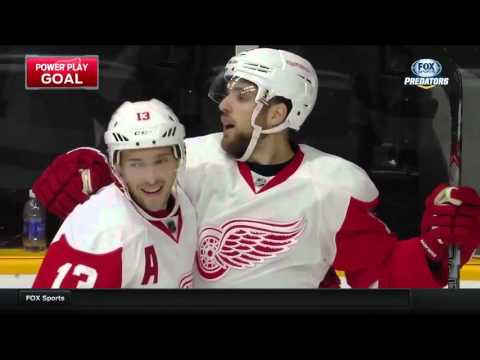 Red Wings @ Predators Highlights 12/26/15