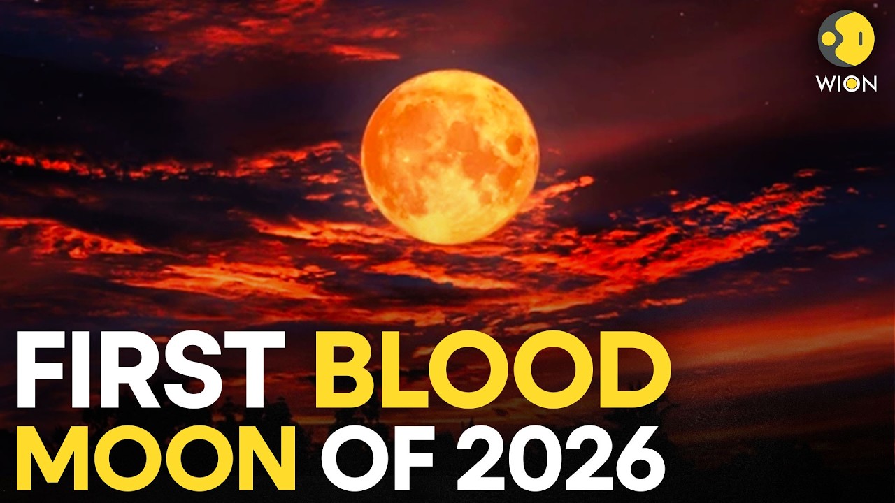Lunar Eclipse 2026: Blood Moon Rises Tomorrow, Rare Celestial Event | WION Originals
