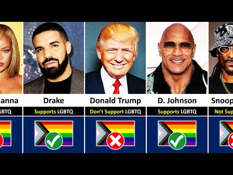 Celebrities Who Support LGBTQ And Those Who Don’t