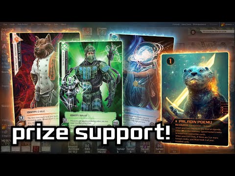 Prize Support! - Android: Netrunner // LIVE