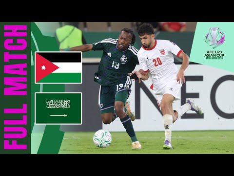 Jordan vs Saudi Arabia | Full Match | AFC U23 Asian Cup™ 2026 – Group Stage