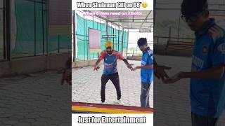 When Shubman Gill on 98🤨”6 runs need on 4 balls” Ft. Hardik, Kohli &amp; Chahal #cricket