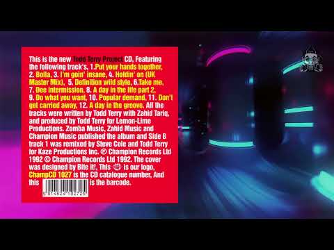 The Todd Terry Project - Todd Terry Project (1992)