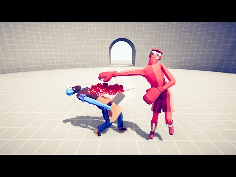 BOXER vs EVERY UNIT - Totally Accurate Battle Simulator TABS