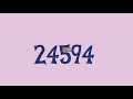 Numbers 1 To 13 Million