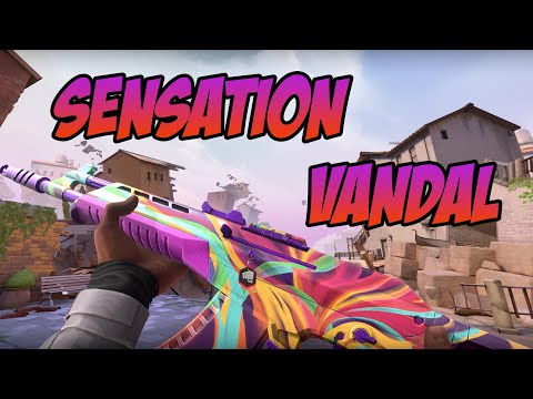 SENSATION VANDAL SKIN GAMEPLAY - VALORANT SENSATION SKINS