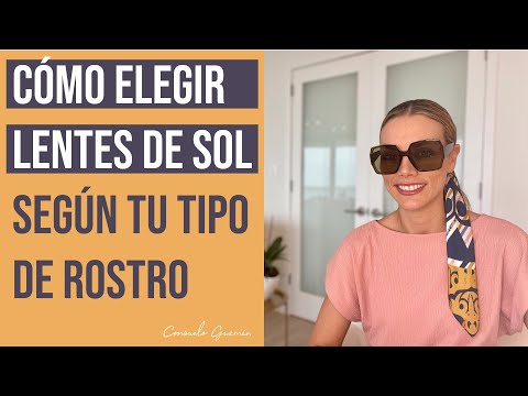 Cómo elegir lentes de sol según tu tipo de rostro I Consuelo Guzmán, Asesora de Imagen