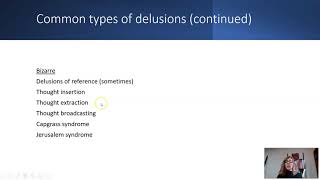 Schizophrenia   Part 3   Bizarre delusions  negative and positive symptoms