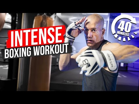 Intense 40 Minute Shadow Boxing Workout