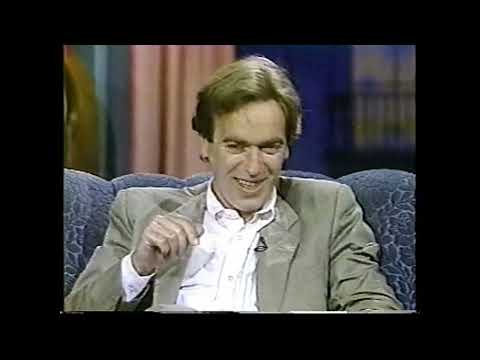 Martin Amis promoting "Time's Arrow" Later with Bob Costas 11/25/91