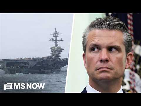 ‘Total FAILURE of leadership’: Dem Rep. slams Hegseth amid crisis aboard USS Lincoln