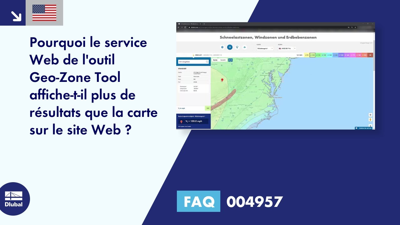 FAQ 004957 | Pourquoi le service Web de l&#39;outil de géolocalisation affiche-t-il plus de résultats que le graphique ...