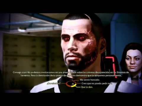 MASS EFFECT [ Ciudadela 4 ] Reunion con El Consejo