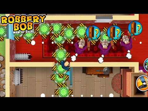 Robbery Bob Summer Camp : Use Bald Guard Costume - Path By Teleportation Part 321
