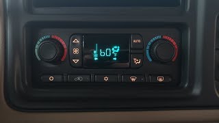 03-06 Chevy/GMC Blower Motor Resistor Install (Digital AC Control)
