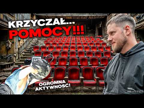 A Night at the HAUNTED CINEMA with @urbexforgottenbytime