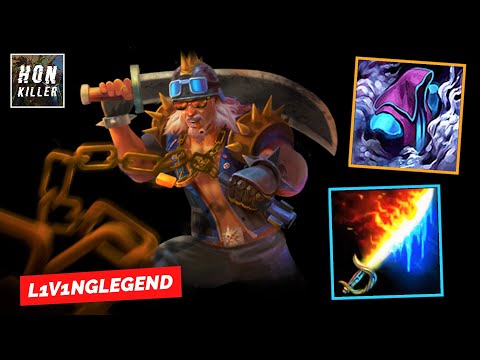 HoN The Gladiator ASSASSIN'S SHROUD with DAWNBRINGER