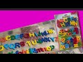 Magnetic Letters Numbers Symbols Unboxing 89 Pieces Educational Toys Reading For Kids Shorts