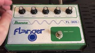 Video thumbnail for Ibanez FL 305 Flanger Demo by Guitar Frequency