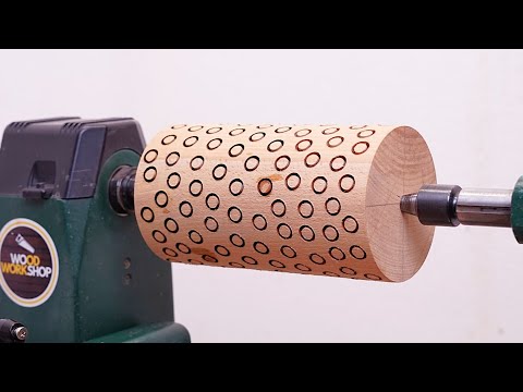 Woodturning the HOLE-y Vase