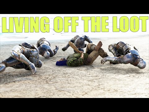 I SOLO TOOK DOWN A 6 MAN TRIBE! Ark Living Off The Loot