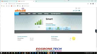 How to unlock Africell Huawei E5573s-156 MiFi Router