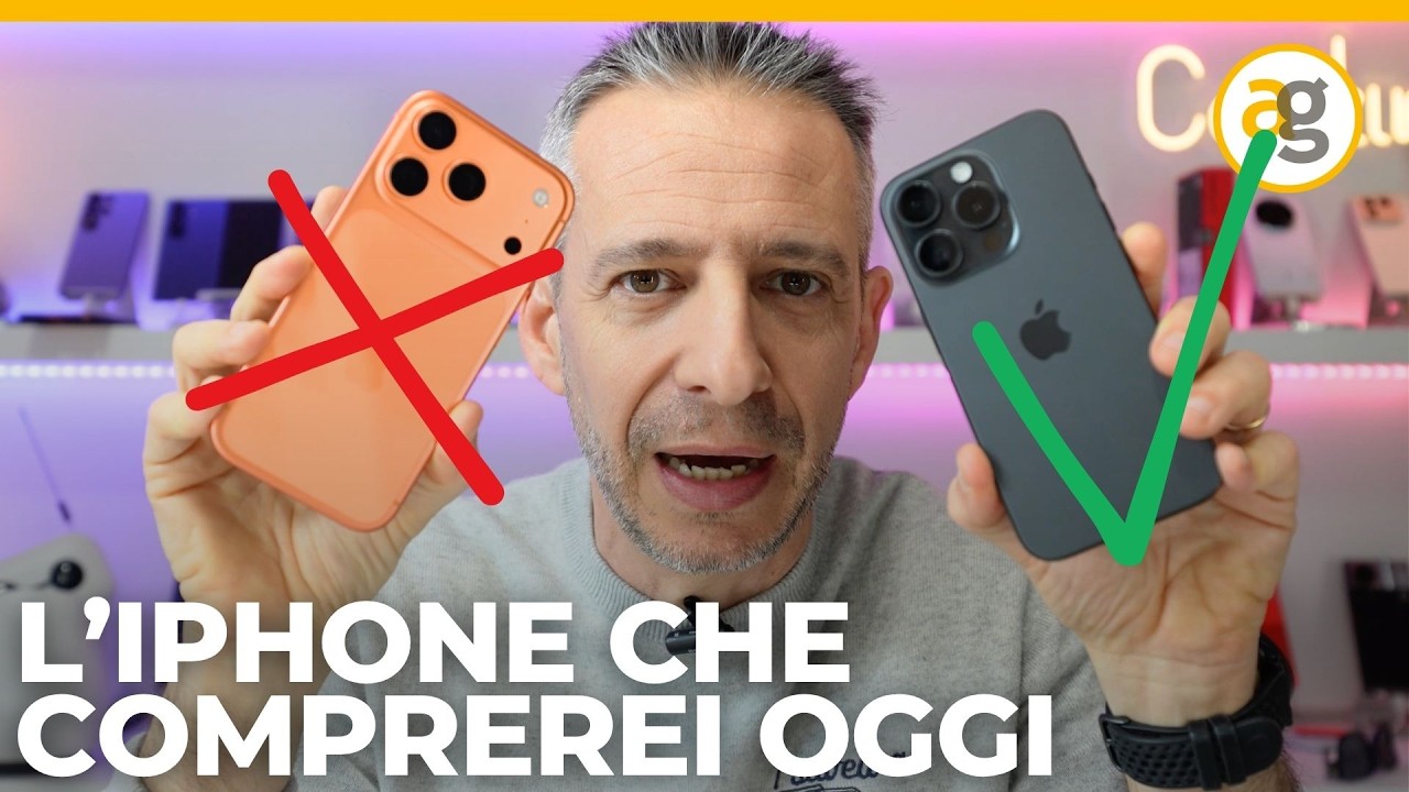 OGGI L'IPHONE DA COMPRARE E' LUI (se siete furbi)