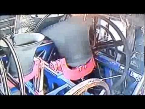 All Saints Maidstone - tenor bell being raised