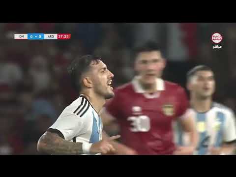Leandro Paredes goal vs Indonesia