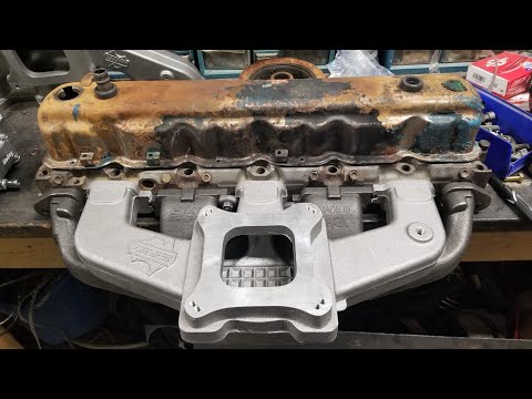 Trying to match up Aussiespeed intake and 12bolt.com turbo manifold on a 292 chevy.