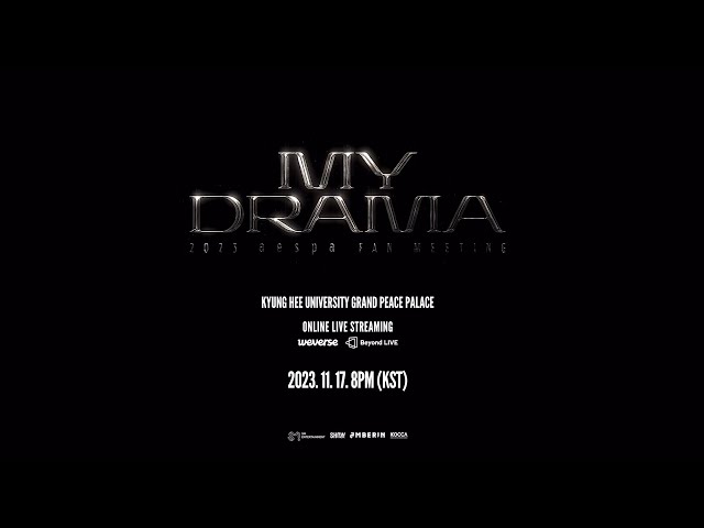 🎬2023 aespa FAN MEETING “MY DRAMA” Teaser Video #KARINA #WINTER🎬