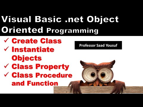 Object Oriented Programming Vb Net Creating Classes
