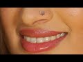 Actress Navneet Kaur Rana Unseen Lips And Face Closeup