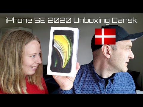 iPhone SE 2020 Unboxing Dansk