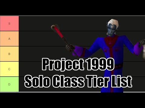 Solo Class Tier List - Momentary on Project 1999