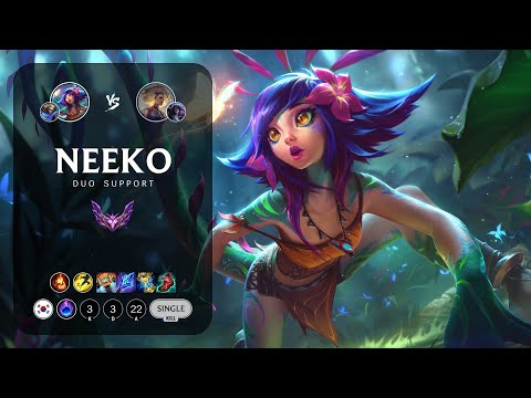 Neeko Support vs Rell - KR Master Patch 13.19
