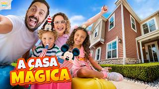 A CASA MAIS MÁGICA DO ANIVERSÁRIO DO LUCCA NA DISNEY - FAMÍLIA BELLA E LUCCA SHOW