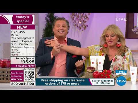 Perlier 2pack Pomegranate Arm Lift Express 5in1 Cream