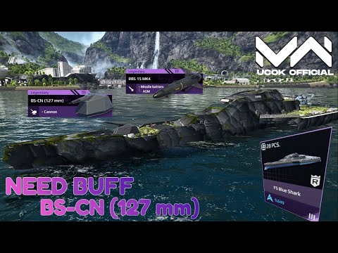 FS Blue Shark — Flat Frigate That’s Hard to Hit Canon Or GL | Modern Warships