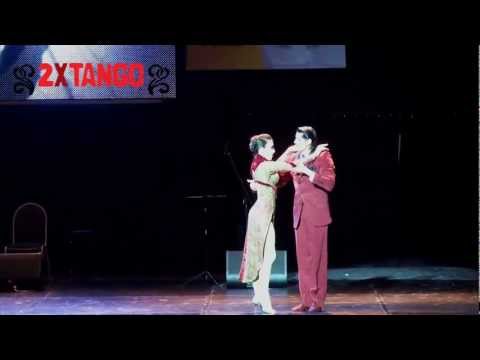 Cristian David  y Manuela Rossi 2do puesto Final Escenario 2011 Luna Park