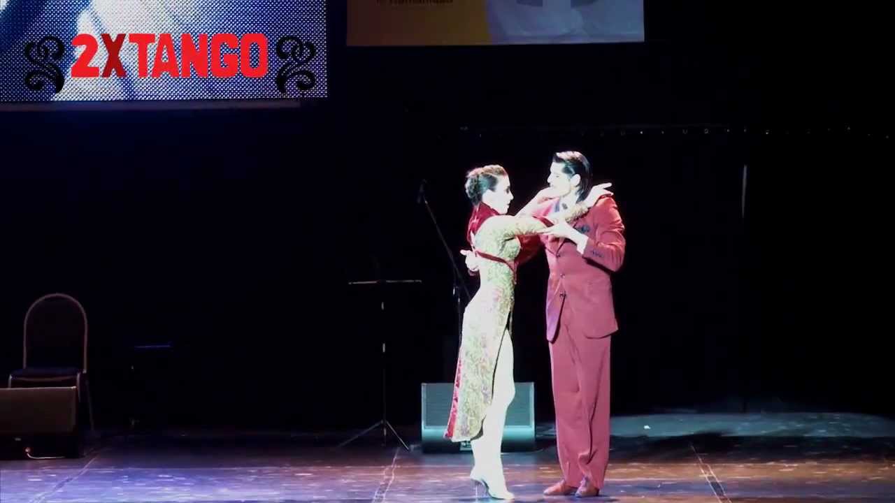 Cristian David  y Manuela Rossi 2do puesto Final Escenario 2011 Luna Park